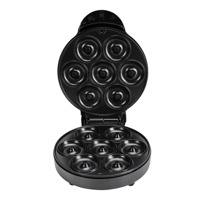 How do I clean the non-stick surface of a electric donut maker?