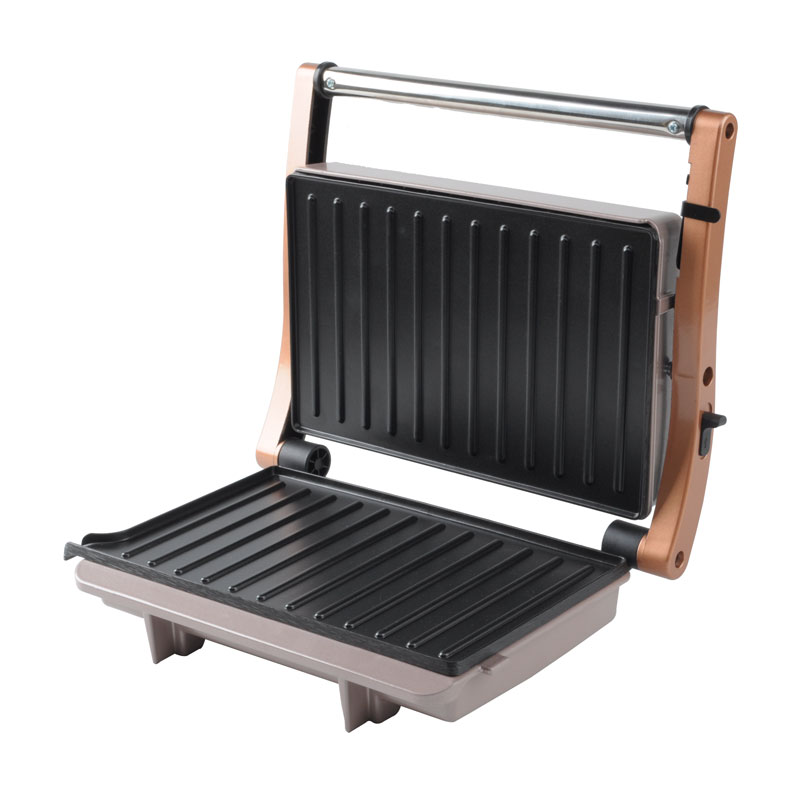 Which type of baking pan for a home panini grill is more durable?